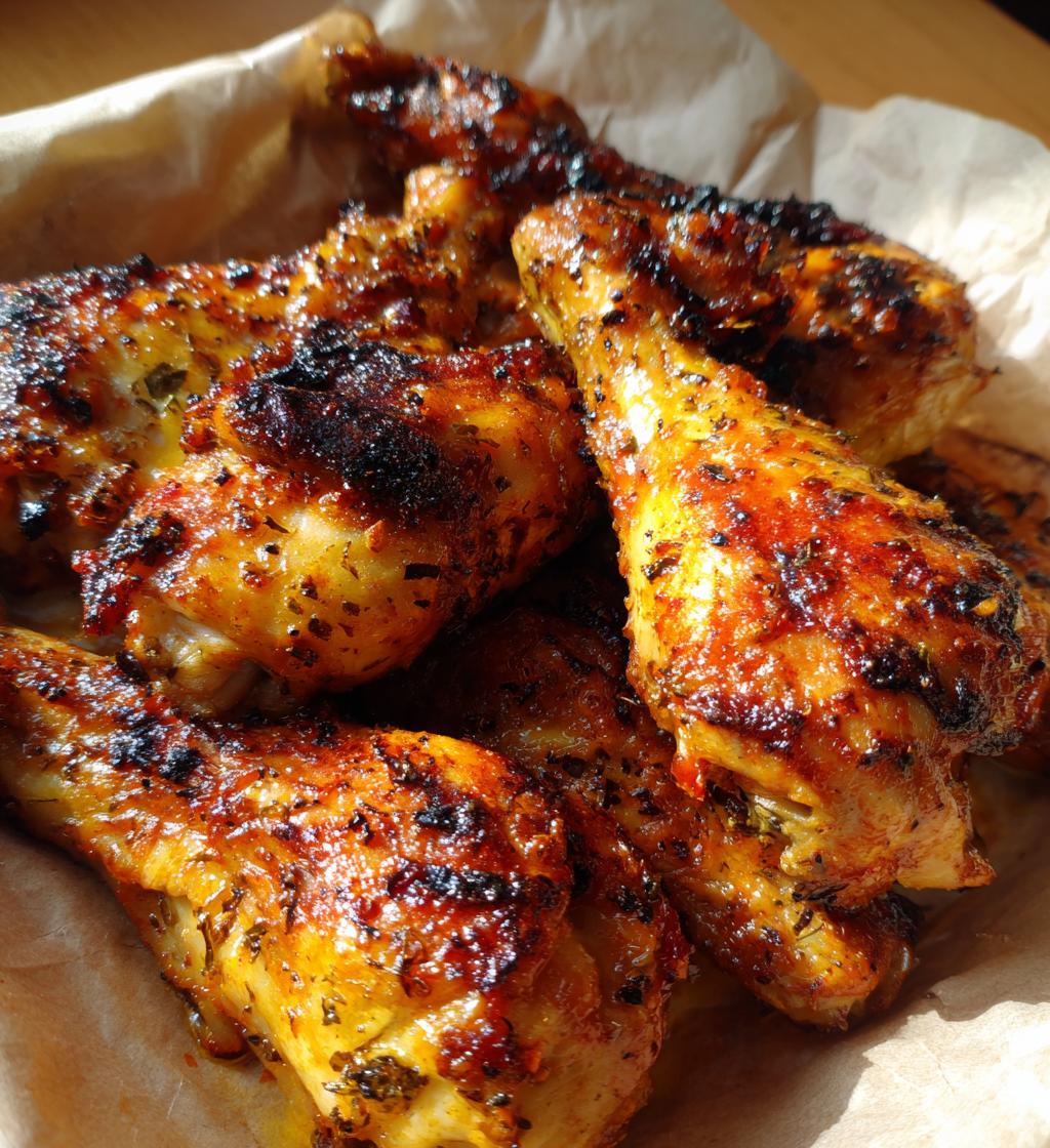 chicken legs in the oven