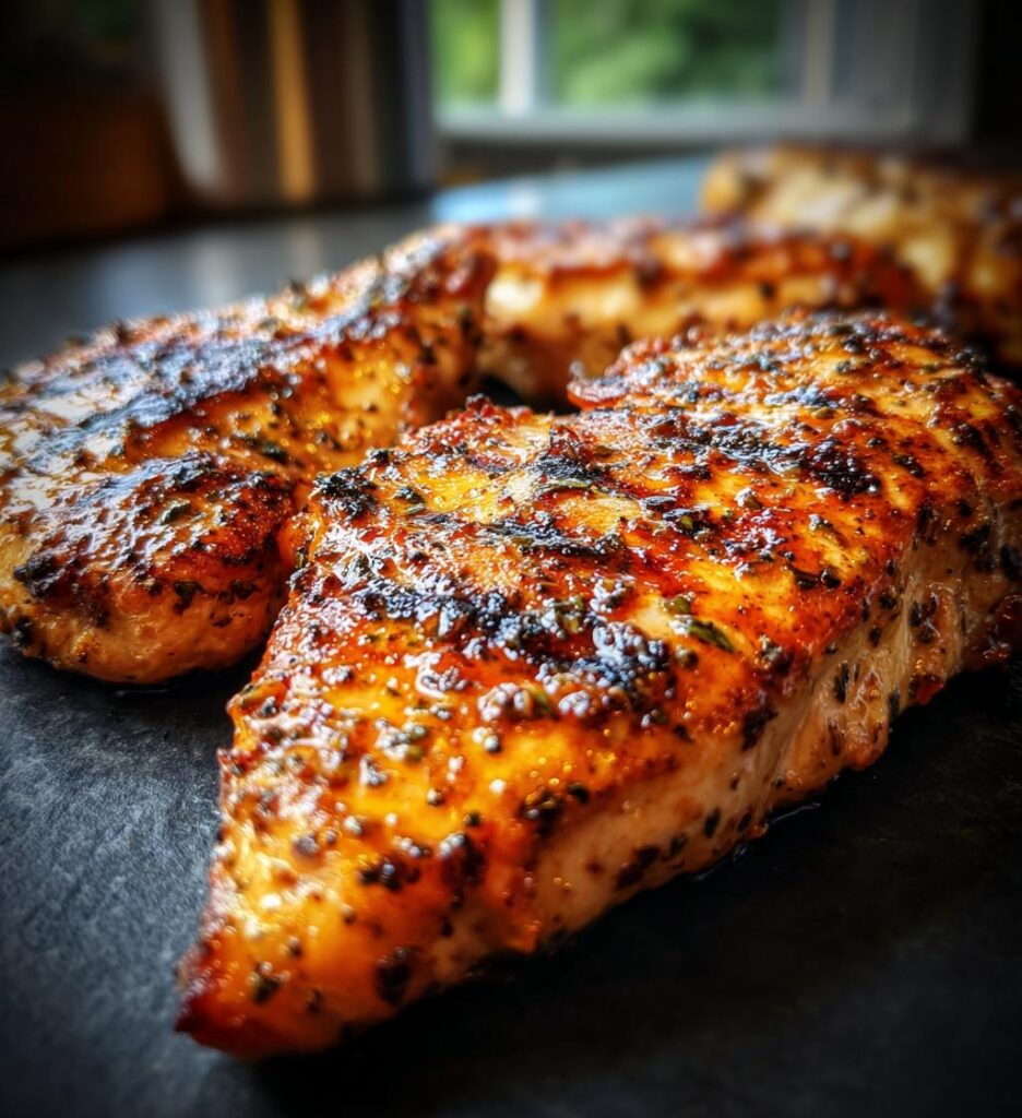 chicken on blackstone grill