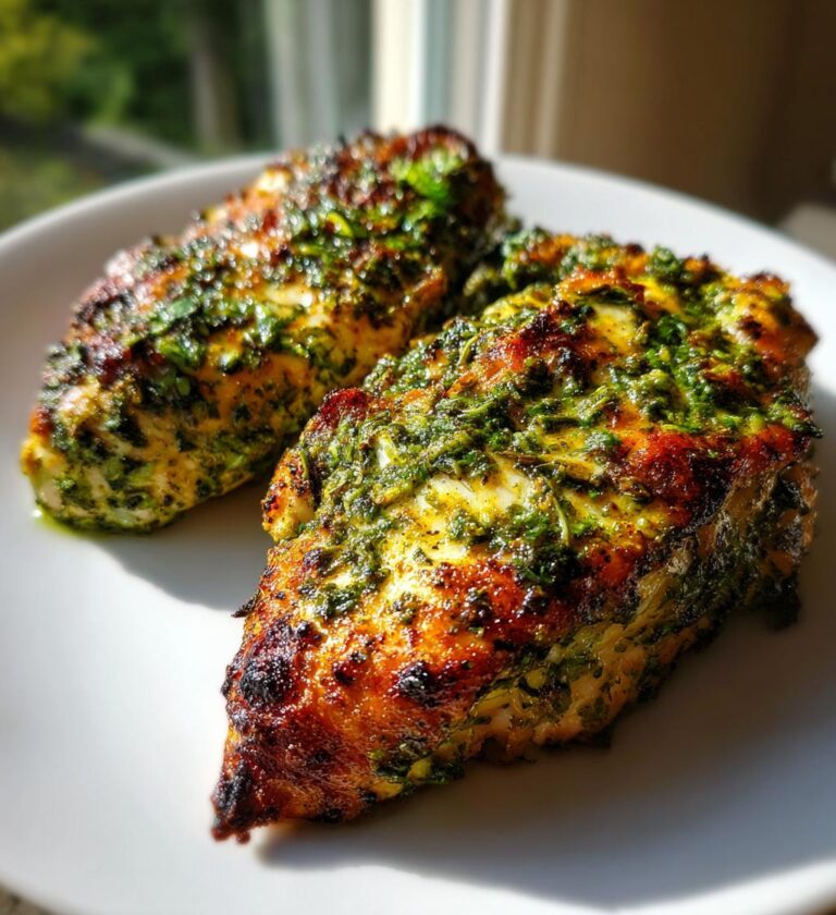 chicken pesto air fryer