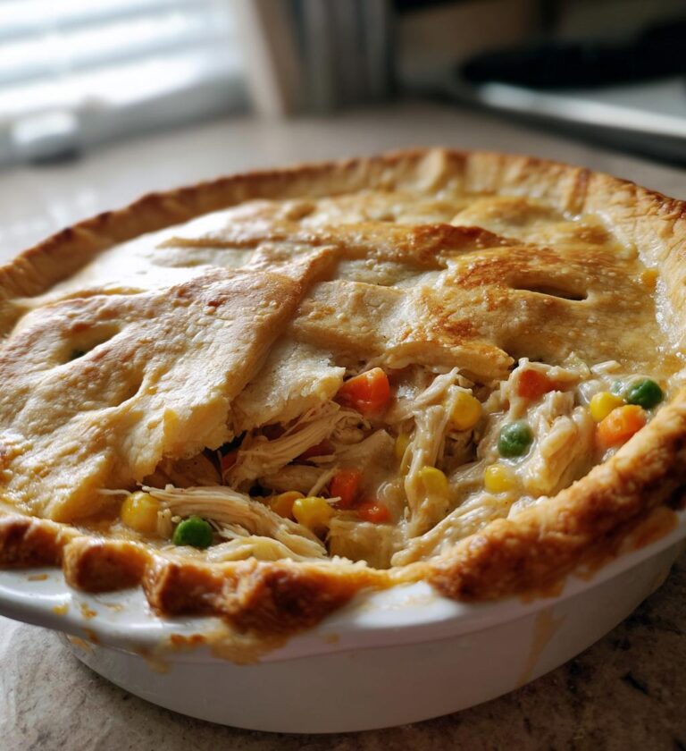 chicken pot pie casserole