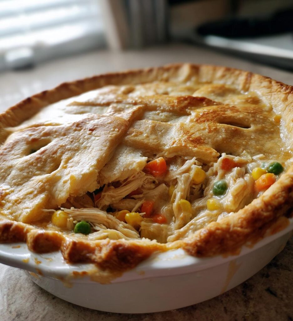 chicken pot pie casserole