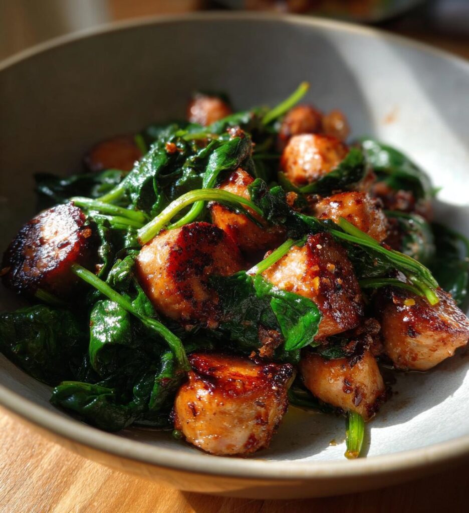 chicken sausage spinach recipes