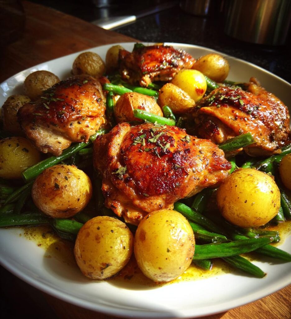 chicken sheet pan dinner