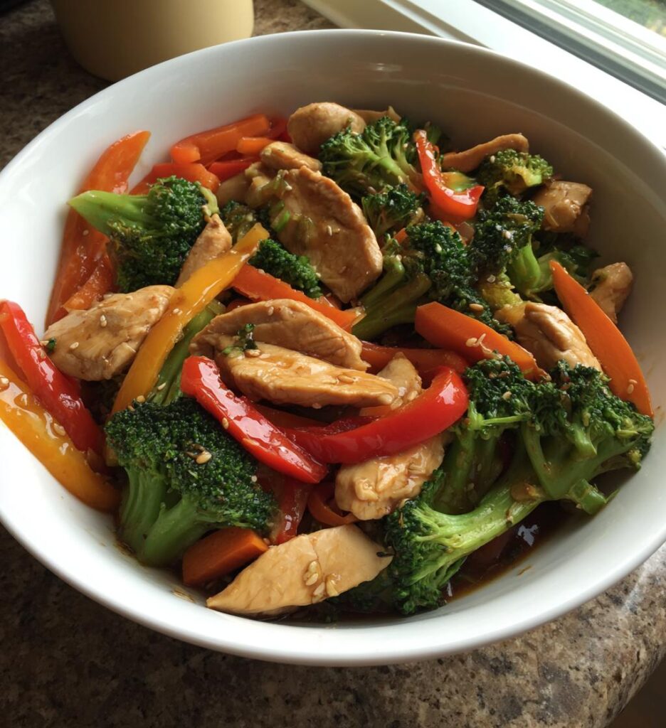 chicken stir fry