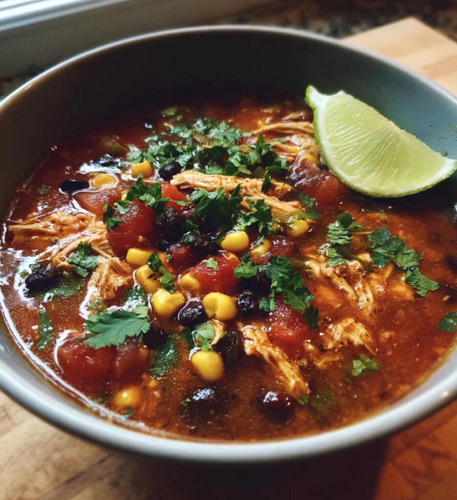 chicken taco soup