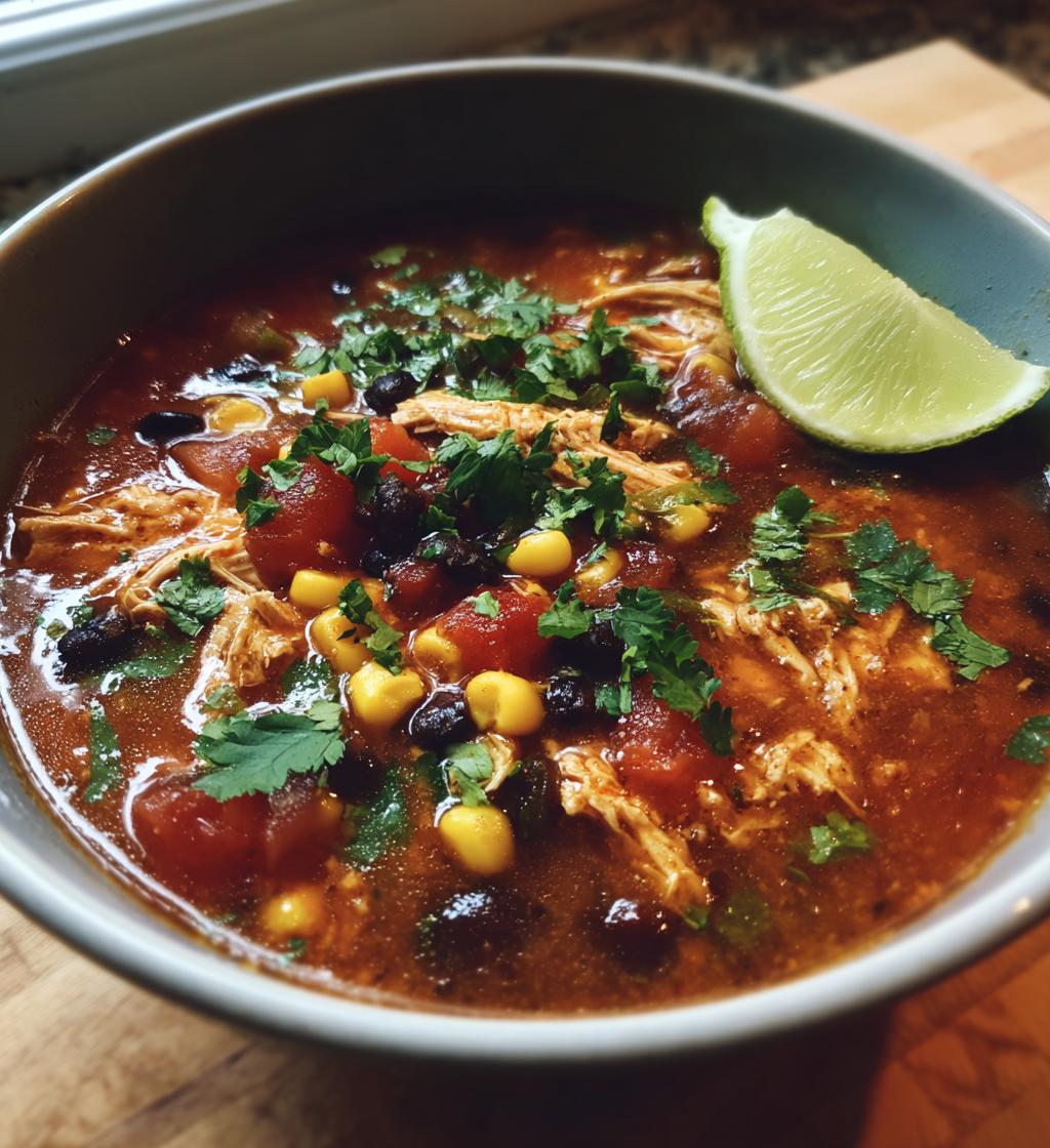 chicken taco soup