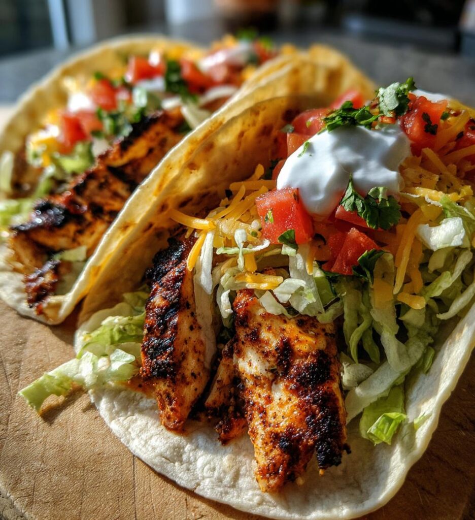 chicken tacos