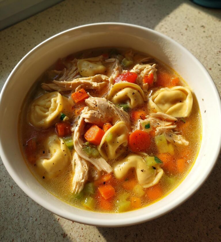 chicken tortellini soup