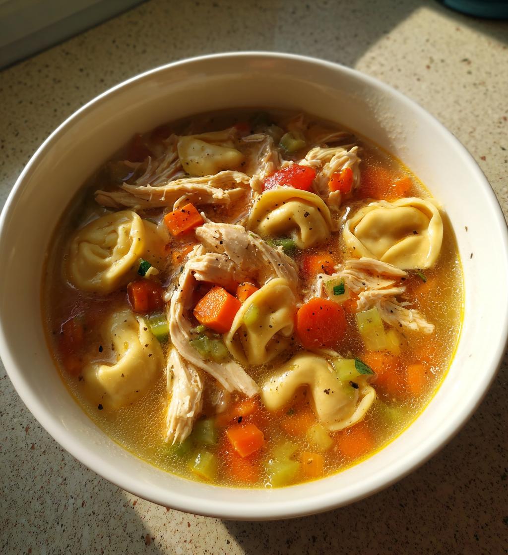 chicken tortellini soup