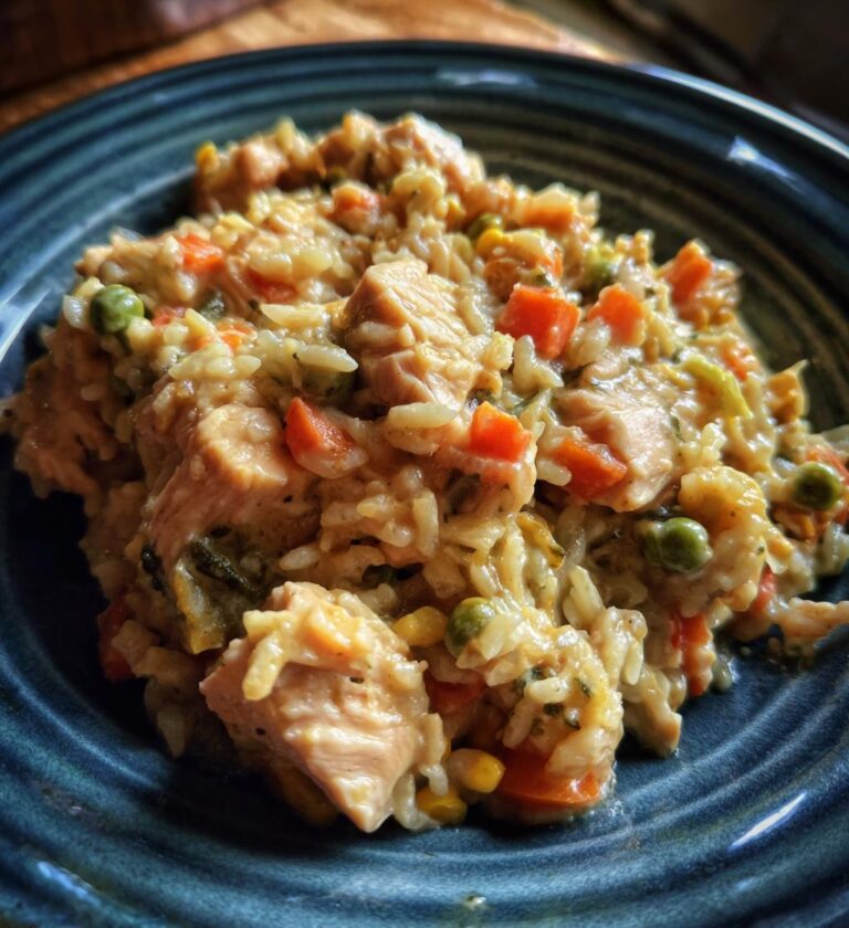 crock pot chicken and rice casserole
