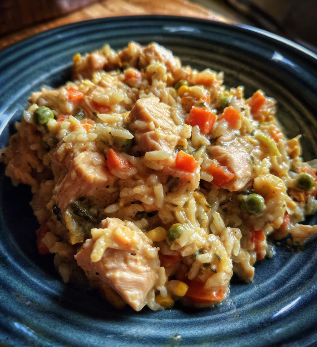 crock pot chicken and rice casserole
