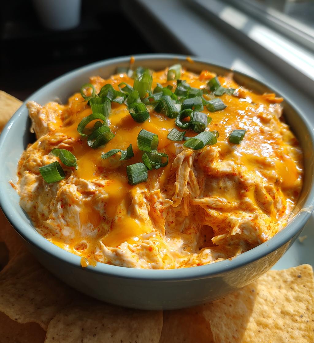 crockpot buffalo chicken dip