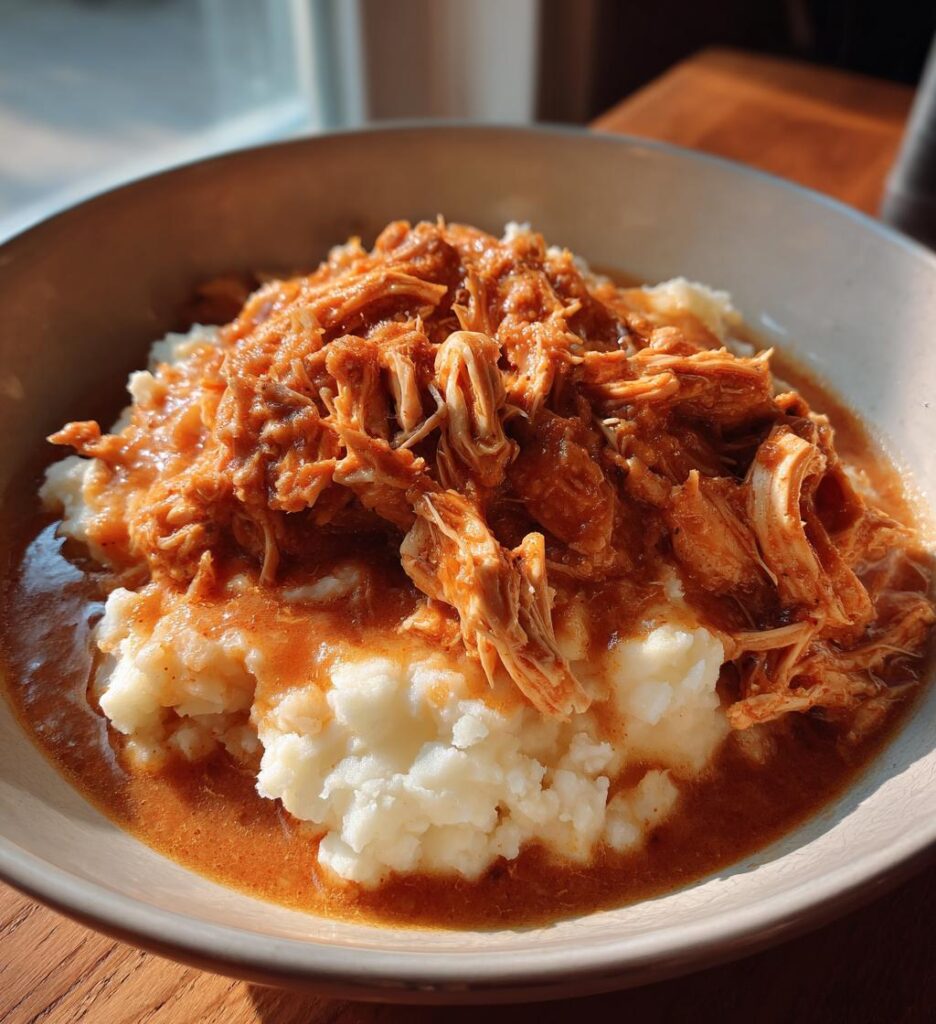 crockpot chicken n gravy