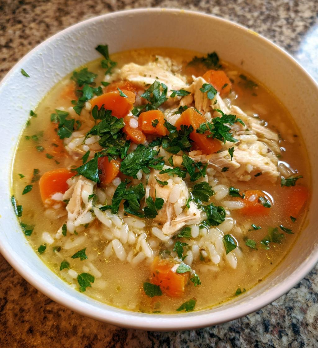greek lemon chicken soup