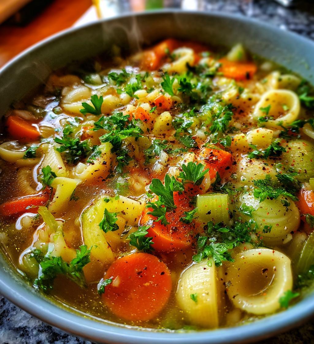 italian pastina soup
