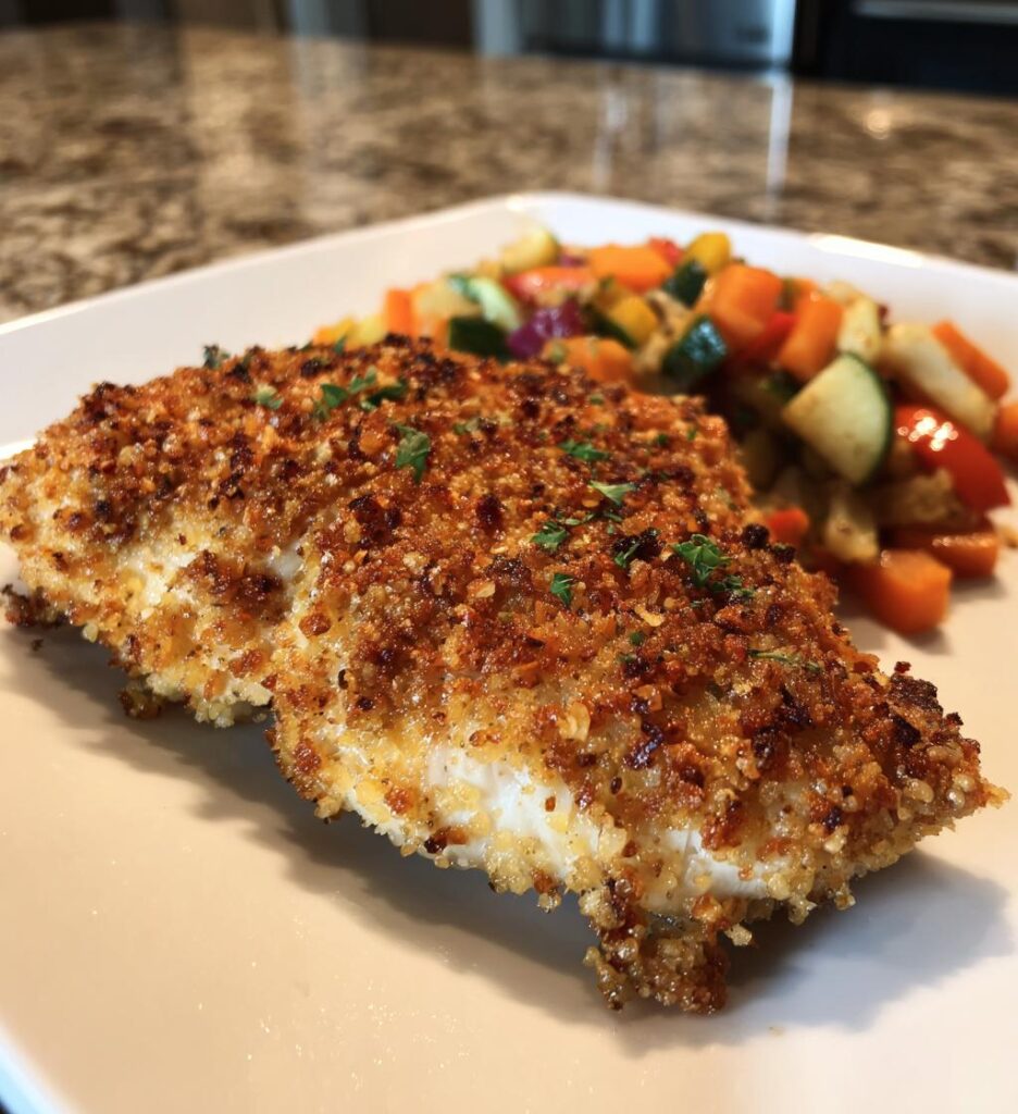 longhorn parmesan crusted chicken