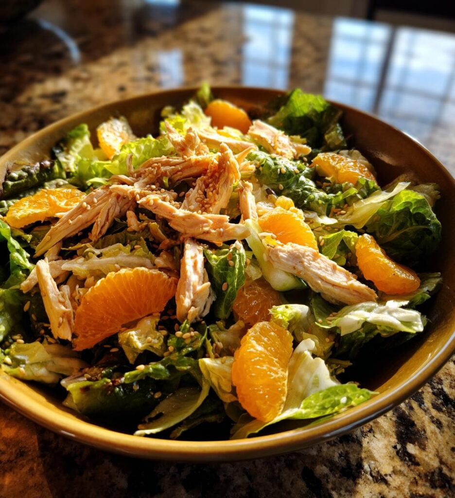 mandarin orange chicken salad recipe