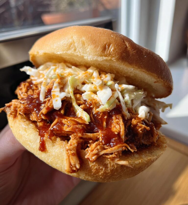 pulled chicken sandwiches