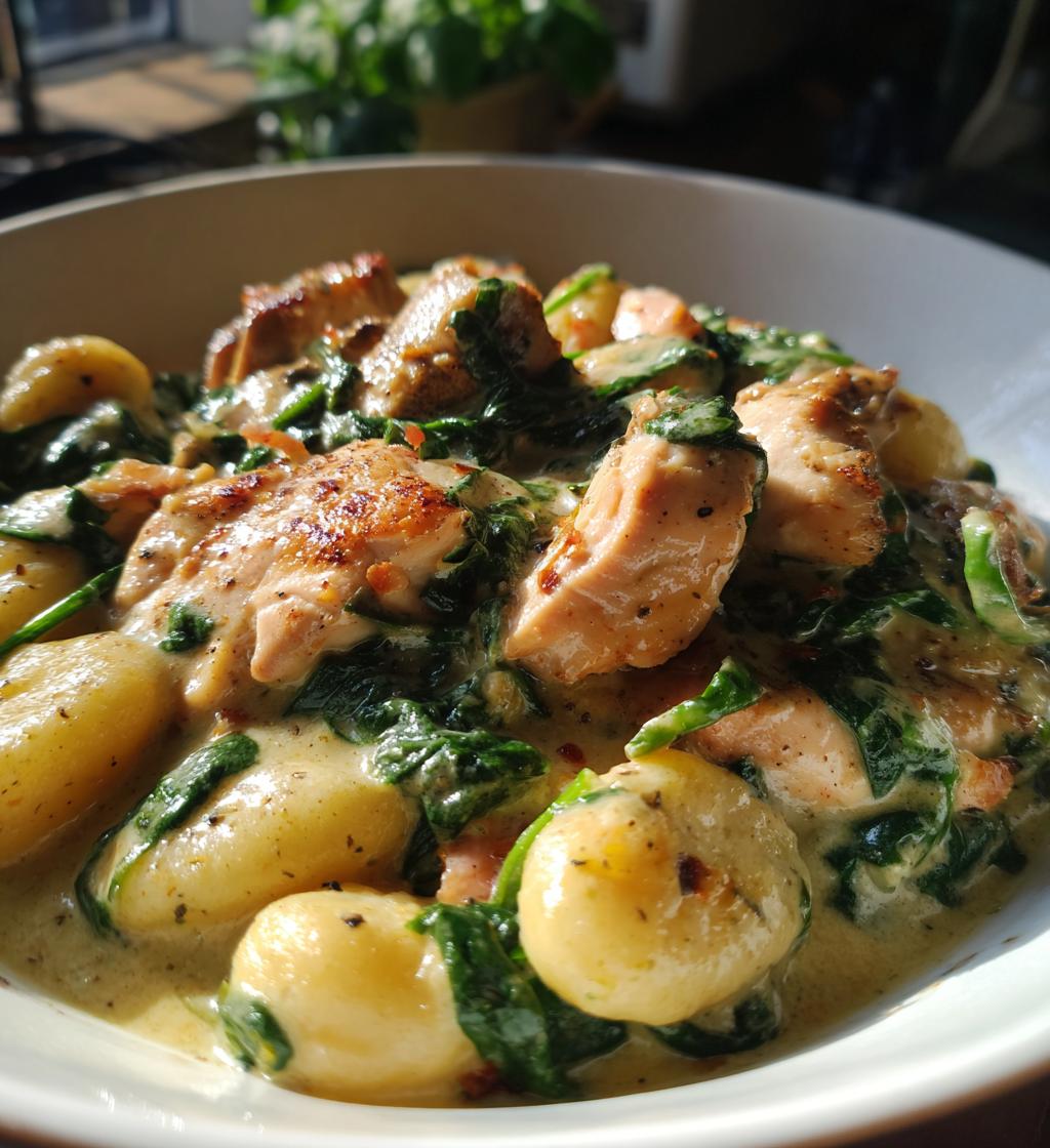 recipes with chicken and gnocchi