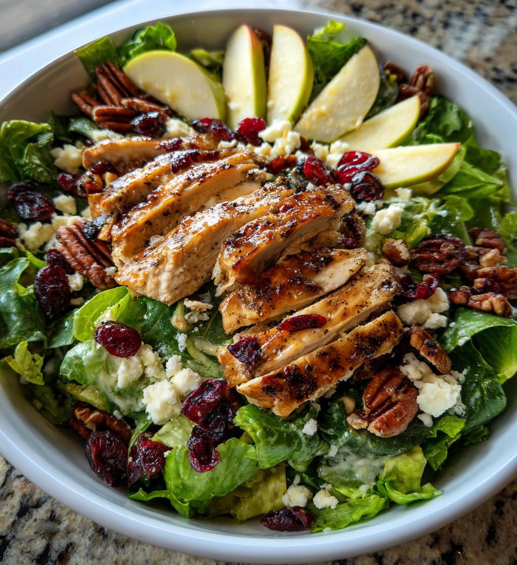 wendys apple pecan chicken salad