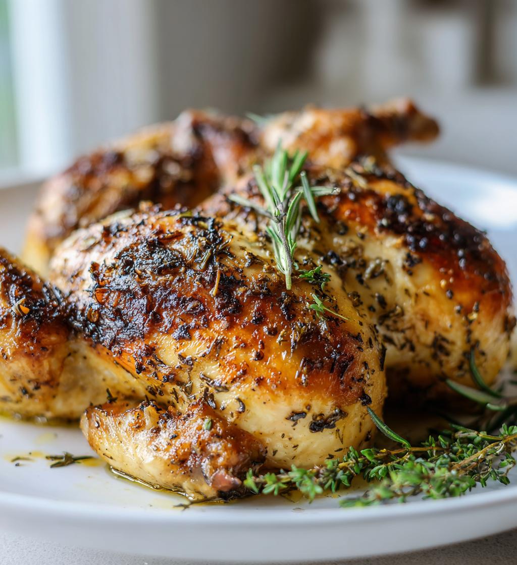 Best Ever Grilled Baby Chicken