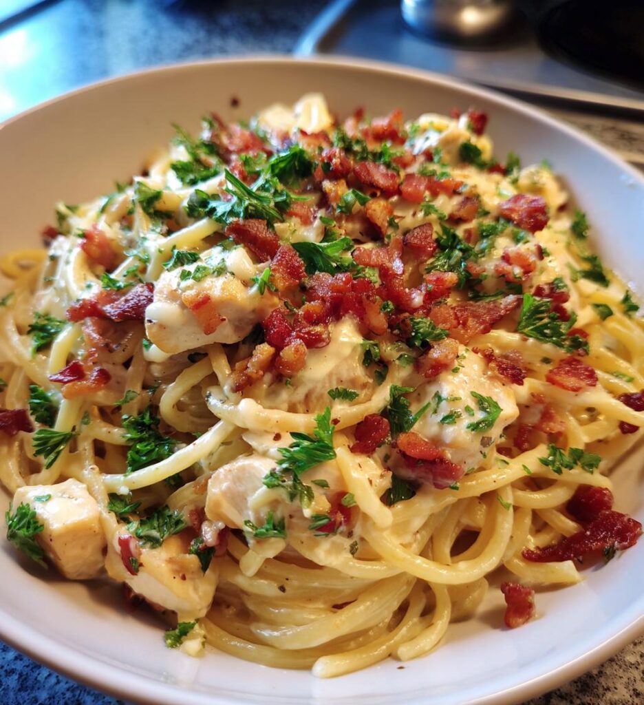 Chicken & Bacon Pasta