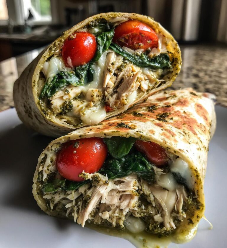 Chicken Pesto Wrap