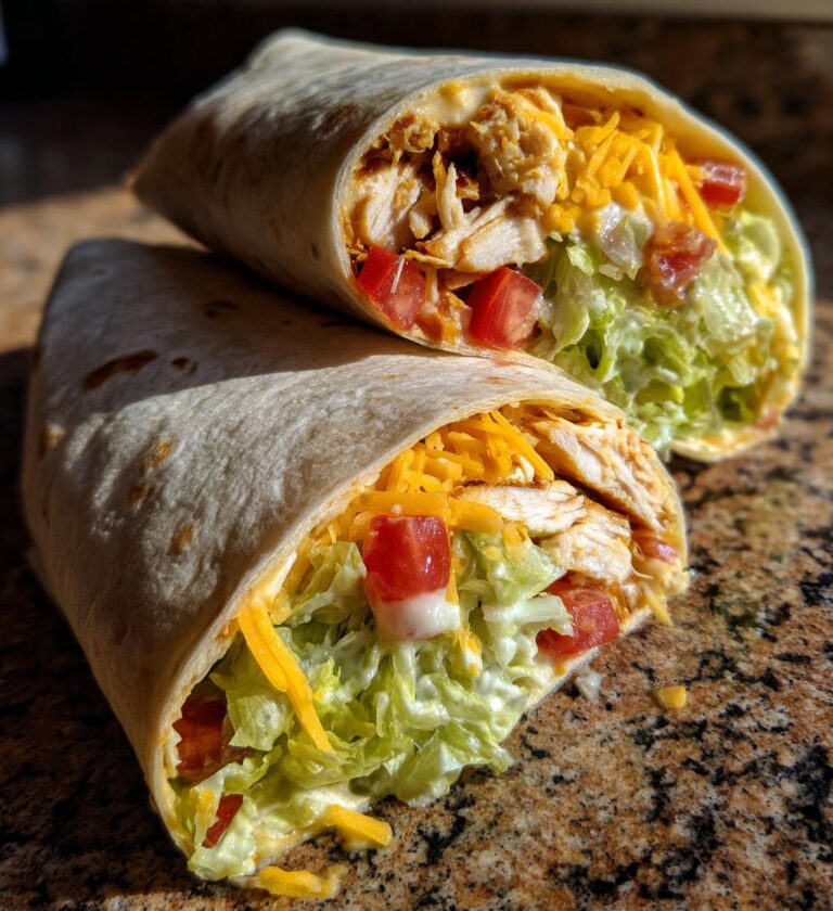 Chicken Ranch Wrap
