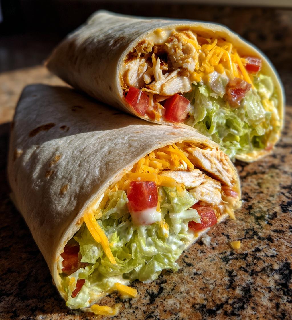 Chicken Ranch Wrap