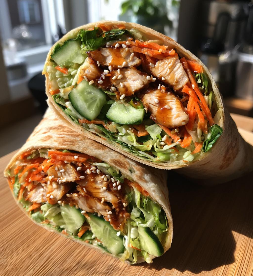 Chicken Teriyaki Wrap