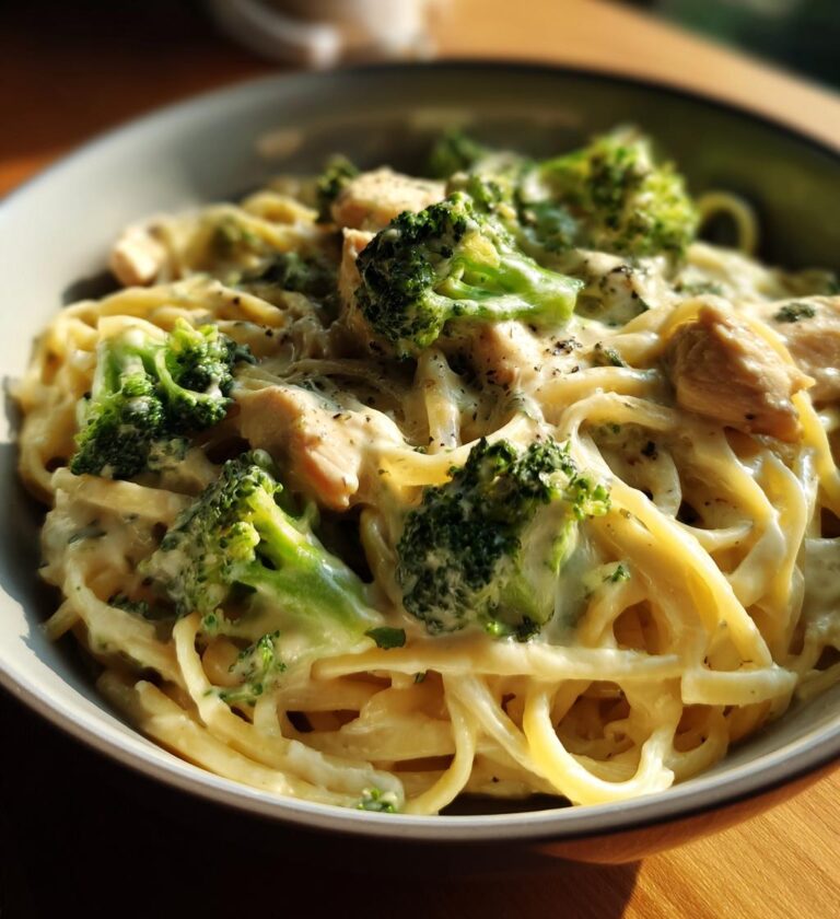 Chicken and Broccoli Carbonara