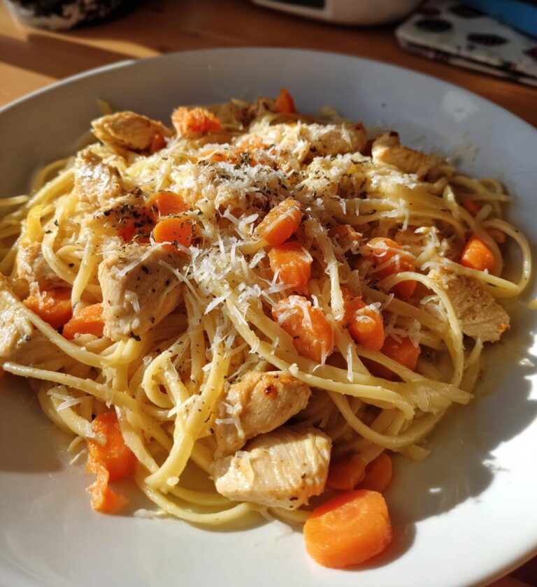 Chicken and Carrot Pasta