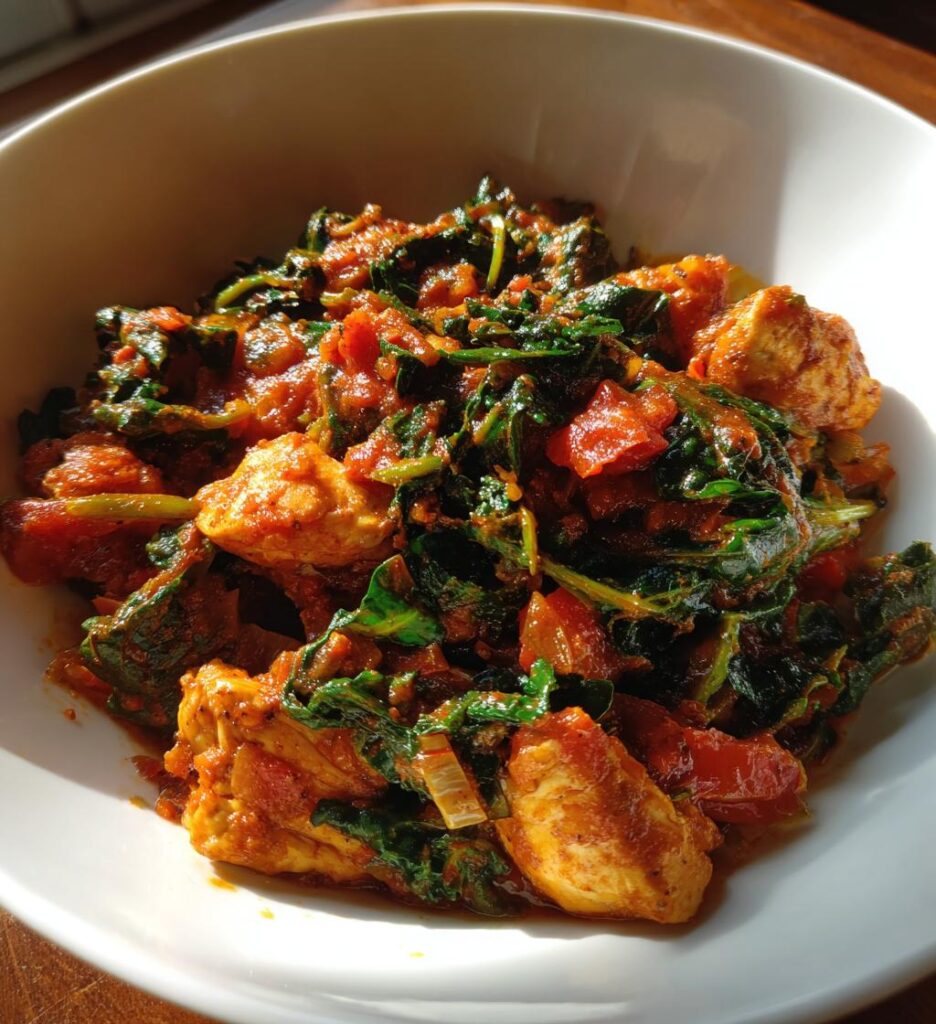 Chicken and Kale Arrabbiata
