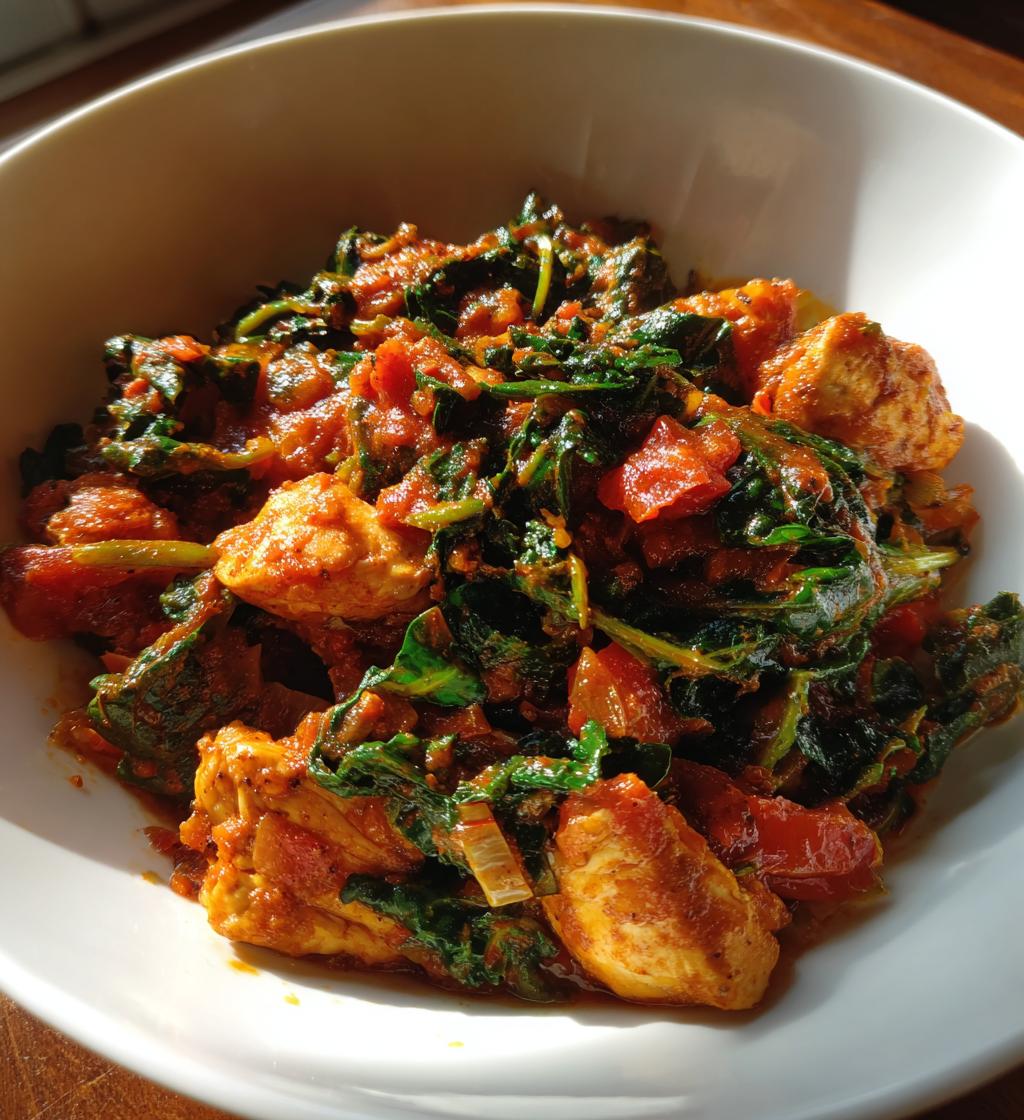 Chicken and Kale Arrabbiata