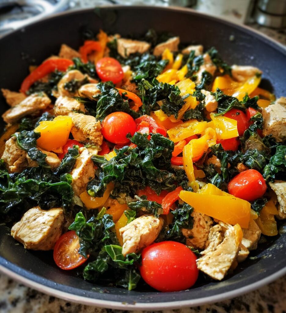 Chicken and Kale Primavera