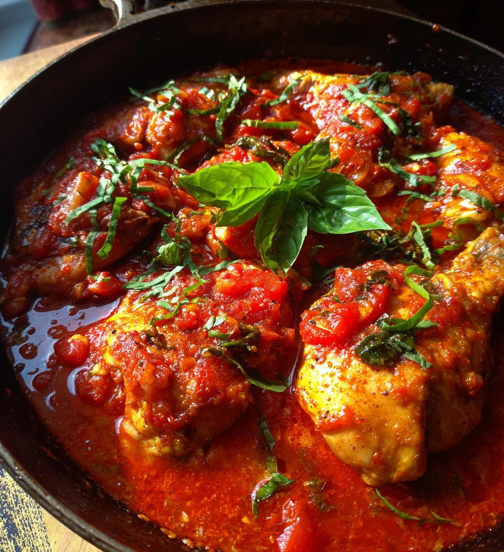Chicken and Tomato Arrabbiata