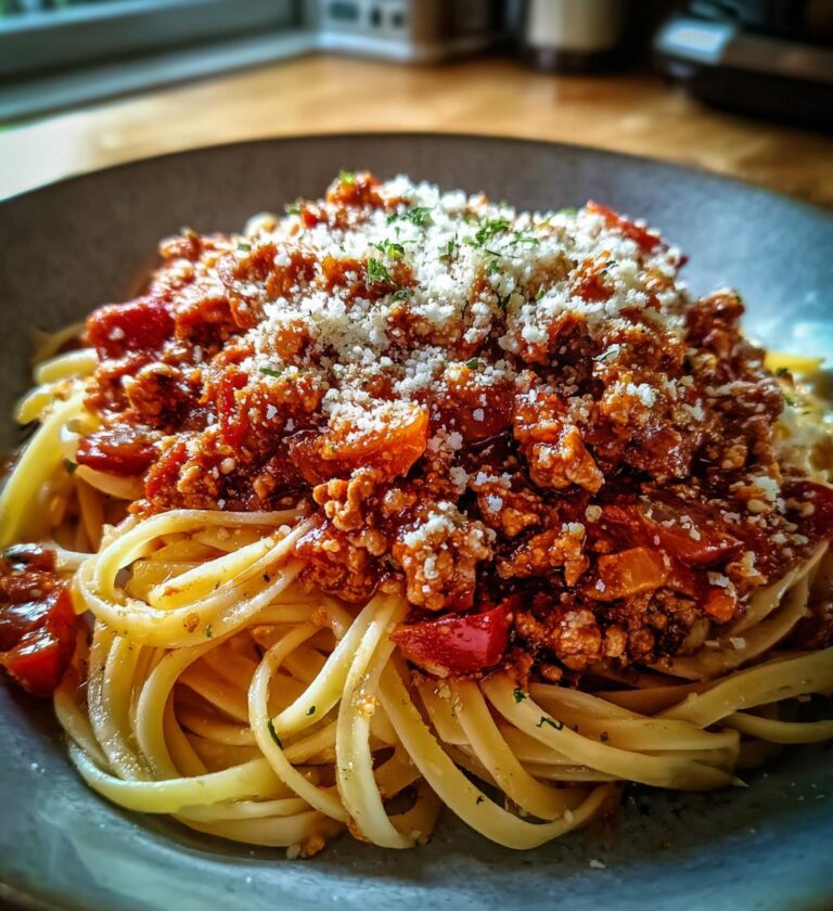 Chicken and Tomato Bolognese