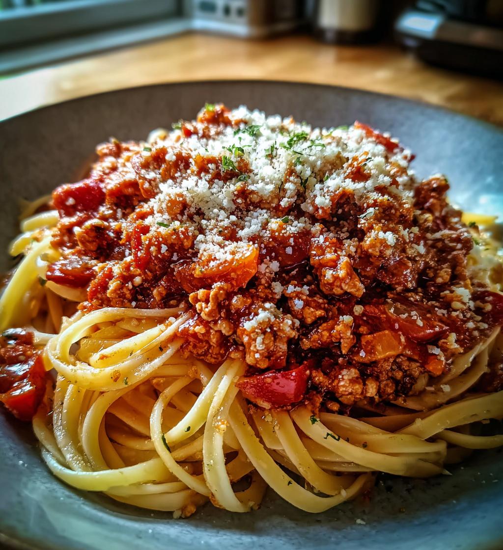 Chicken and Tomato Bolognese