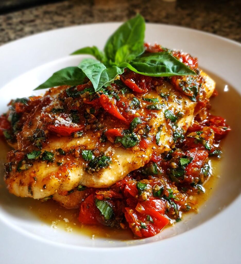 Chicken and Tomato Pesto