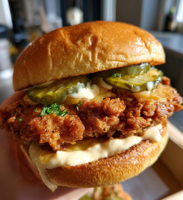 Copycat Popeyes Chicken Sandwich