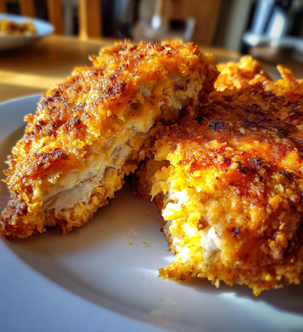 Cornmeal Oven-Fried Chicken