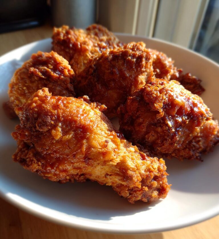 Crispy BBQ Fried Chicken