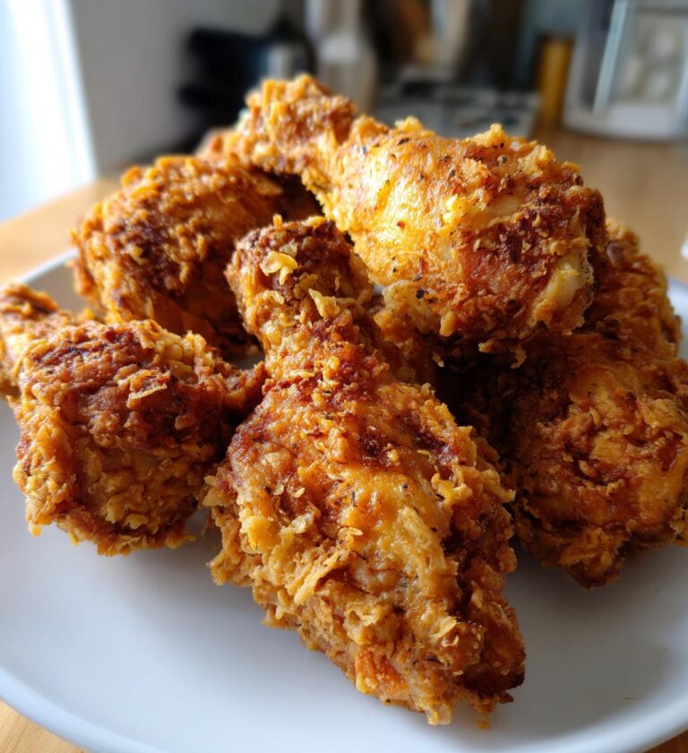 Crispy Dill Fried Chicken
