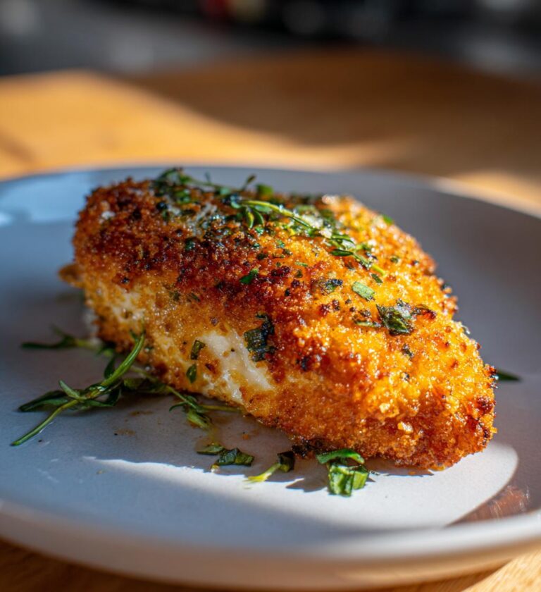 Crispy Garlic Baked Chicken fillets