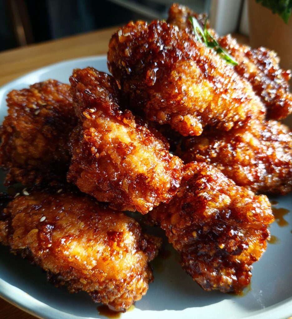 Crispy Teriyaki Fried Chicken