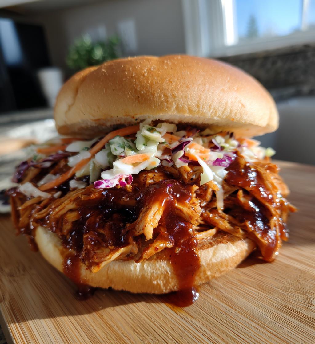 Crock-Pot North Carolina BBQ Pulled Chicken
