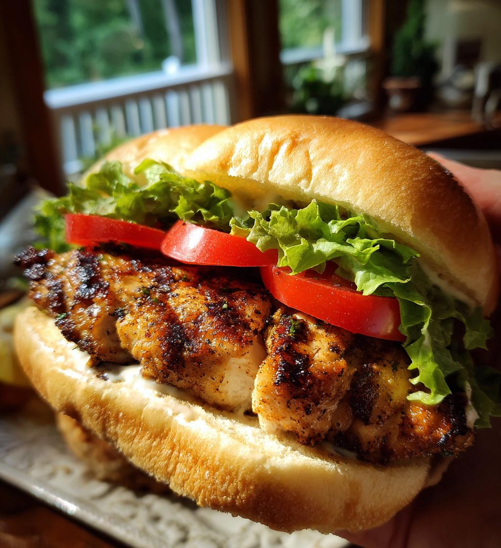Grilled Chicken Sandwich