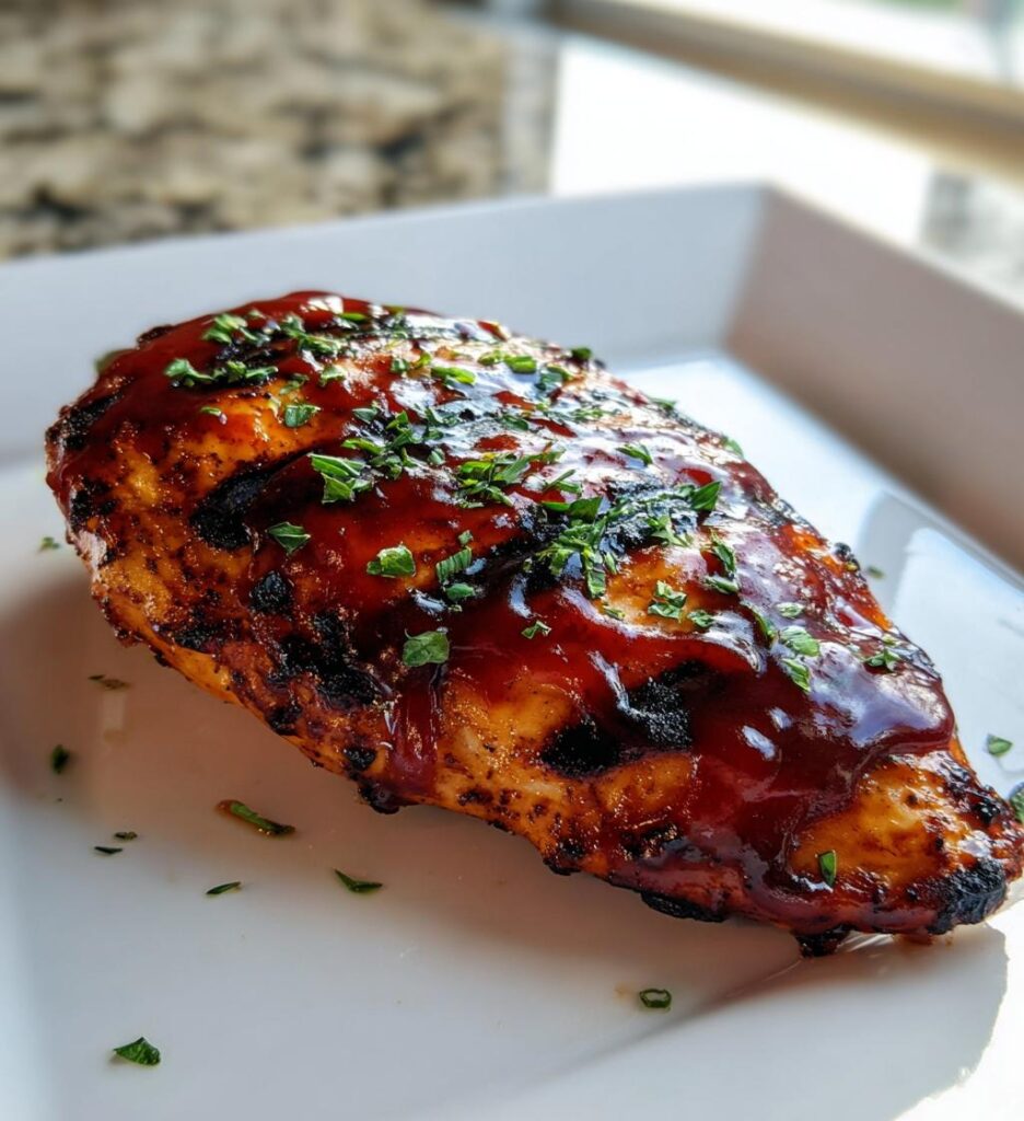 Grilled Chicken with Barbecue Sauce