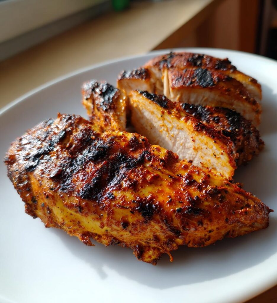 Grilled Chicken with Cajun Seasoning