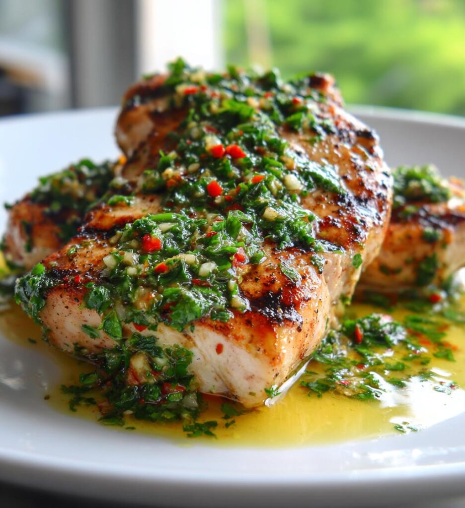 Grilled Chicken with Chimichurri